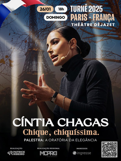 Affiche de Conférence CINTIA CHAGAS