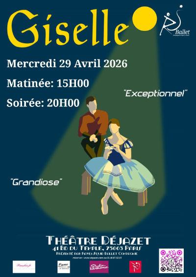 Affiche de GISELLE "BALLET"