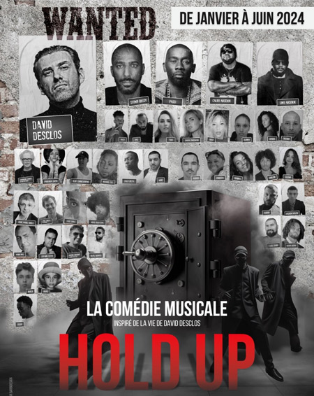 Affiche de HOLD UP "LA COMEDIE MUSICAL"