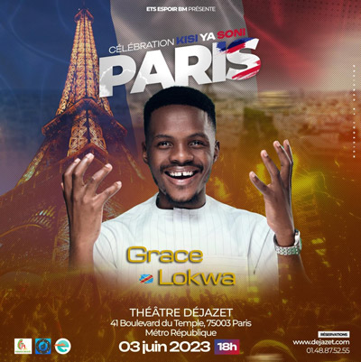 Affiche de Concert Gospel / Grâce Lokwa