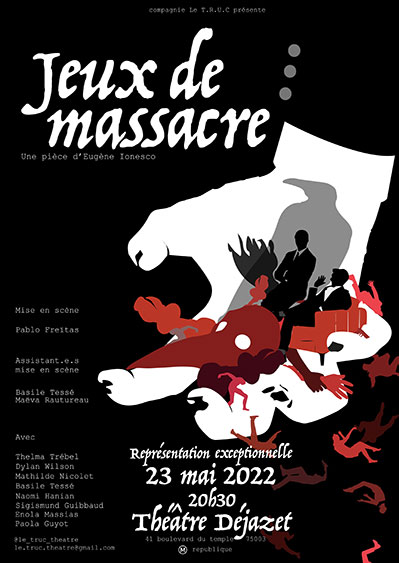 Affiche de Jeux de massacre